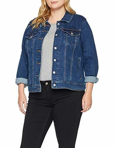 Levi's Plus Size Pl Original Trucker, Chaqueta Vaquera para Mujer, Azul