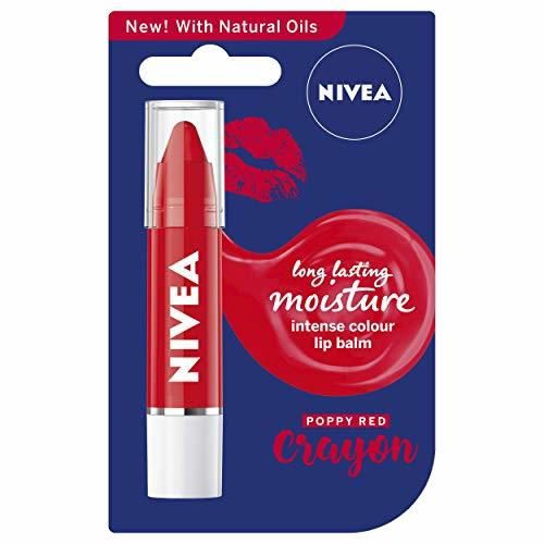 Nivea Labial Bálsamo Crayon Poppy Red