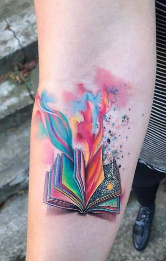 Tattoo livro colorido