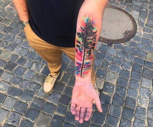 Tattoo de árvore 