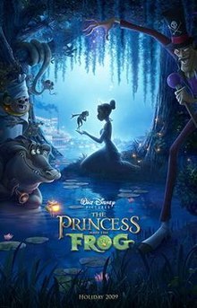 Película Tiana y el sapo