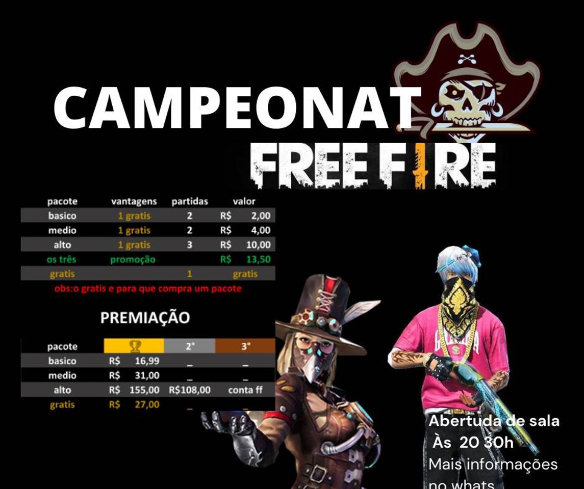 Moda Grupo de campeonato freefire