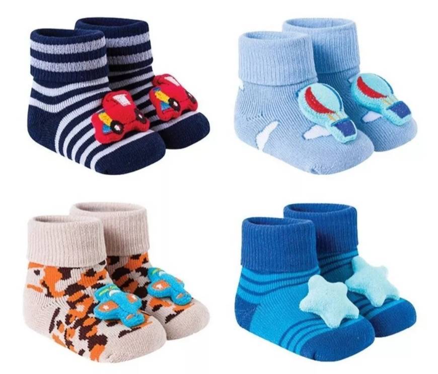 Moda Meias Pelucias Pantufas Recém Nascido Bebê Menino Atacado

