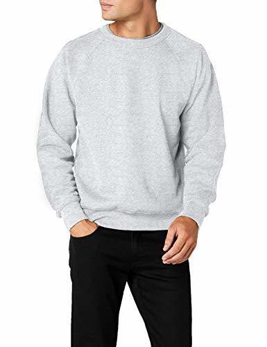 Social Fruit Of The Loom 62-216-0, Sudadera Para Hombre, Gris