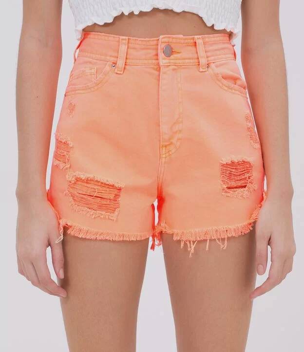 Moda SHORT EM SARJA NEON