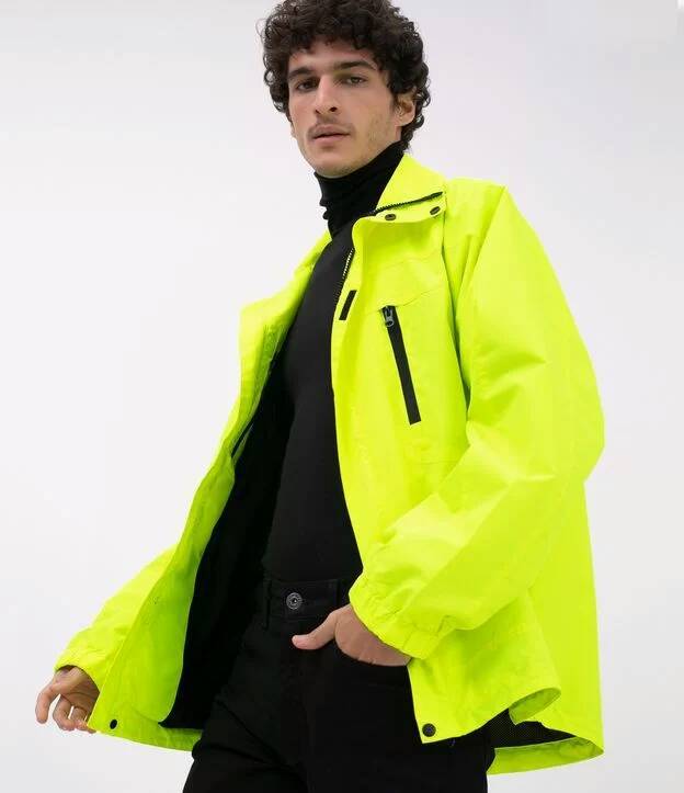 Moda JAQUETA NEON COM ZÍPER 