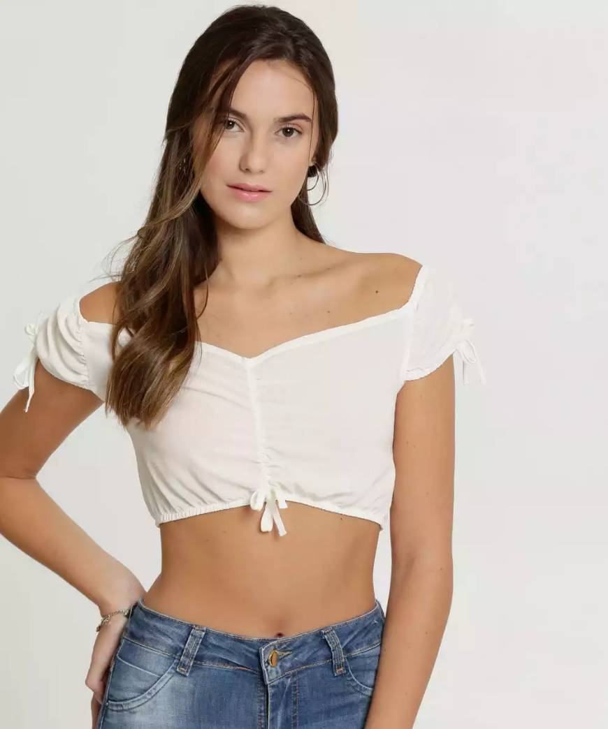 Fashion CROPPED OMBRO A OMBRO 