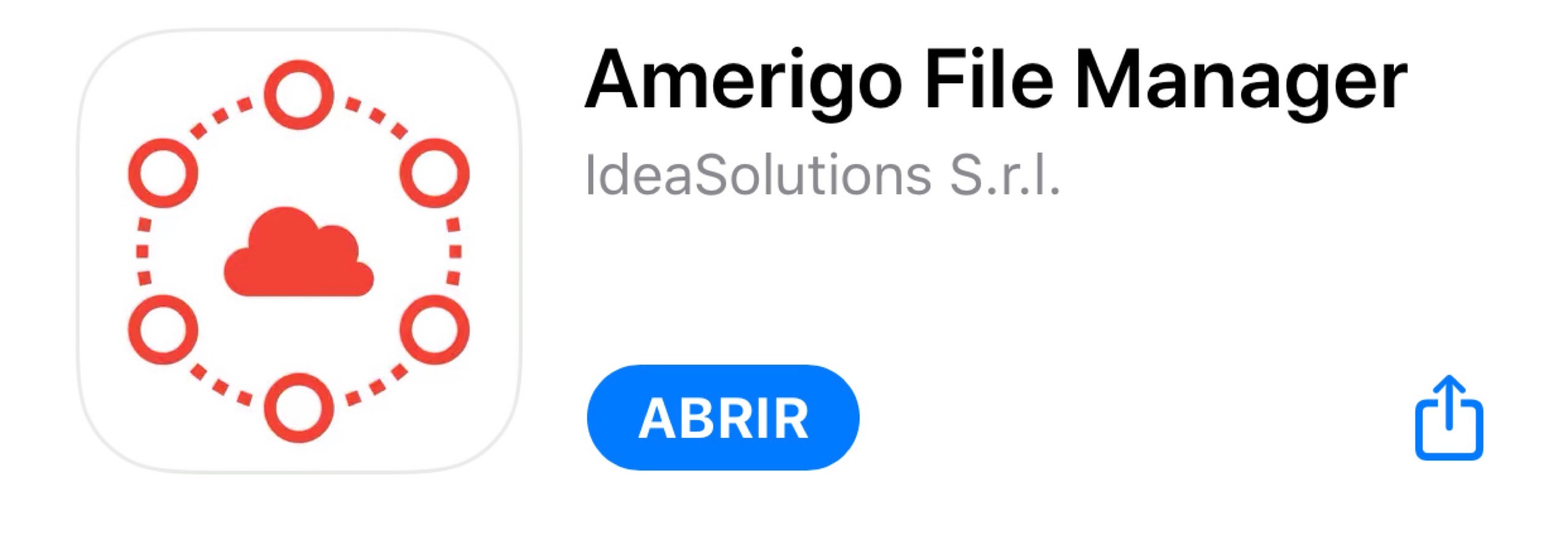 App Amerigo File Manager