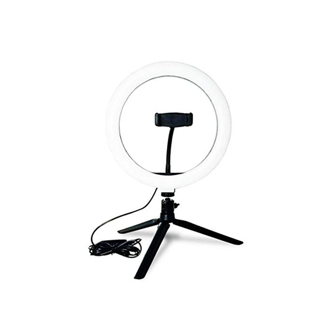 Social Icegrape - Anillo de luz LED de 10 pulgadas para cámara de