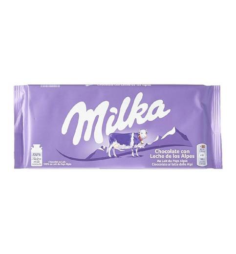 Milka - Tableta De Chocolate Leche - 125 g https://www.amazo