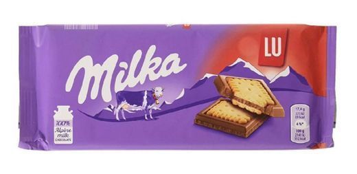 Milka - Tableta De Chocolate con Galleta Lu - 87 g https://w