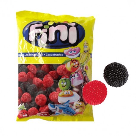 Moda Fini - Moras grano, caramelo de goma, 1 kg