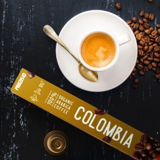 100% Organic Arabica Coffee - Colombia 10 caps | Prozis 
