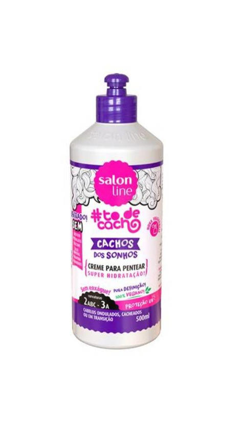 Productos Creme para pentear #todecachos  cachos dos sonhos Salon line