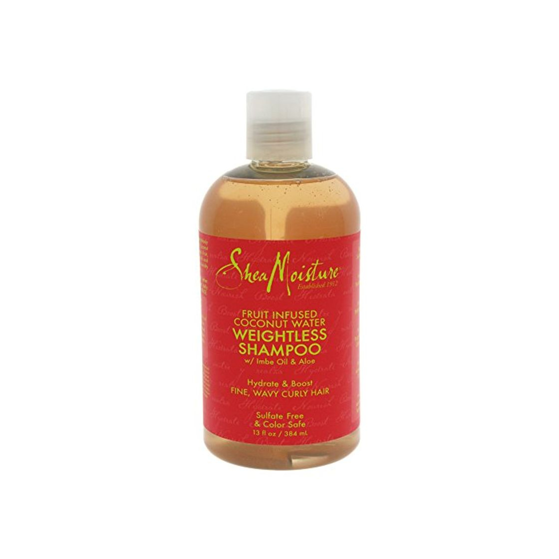 Producto SheaMoisture Fruit Fusion Coconut Water Weightless Unisex Profesional Champú 384ml - Champues