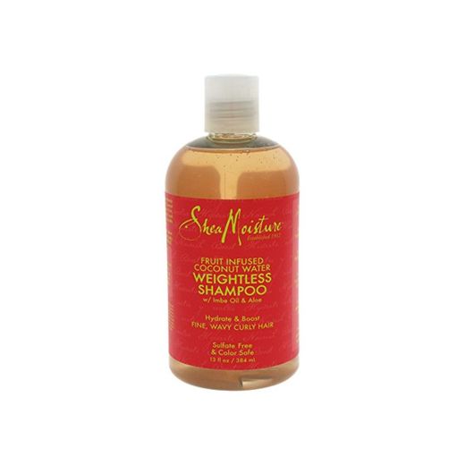 SheaMoisture Fruit Fusion Coconut Water Weightless Unisex Profesional Champú 384ml - Champues