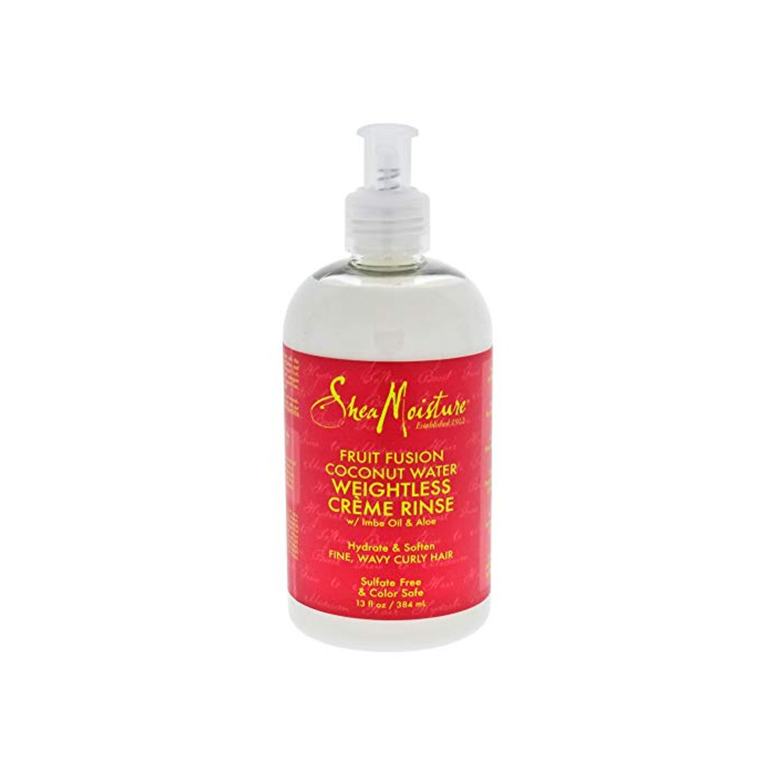 Producto Shea Moisture Fruit Fusion Coconut Water Crema para pelo fino/medio