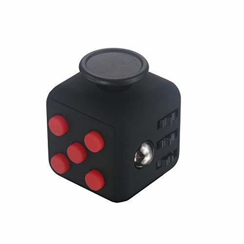 bluebee Cubo Anti estres Negro/Rojo