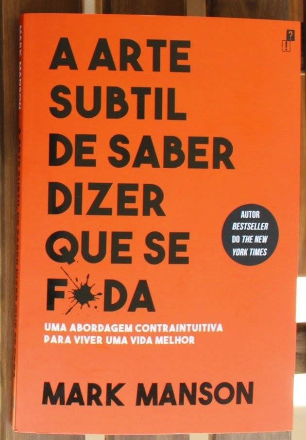 Libro A arte subtil de dizer que se foda