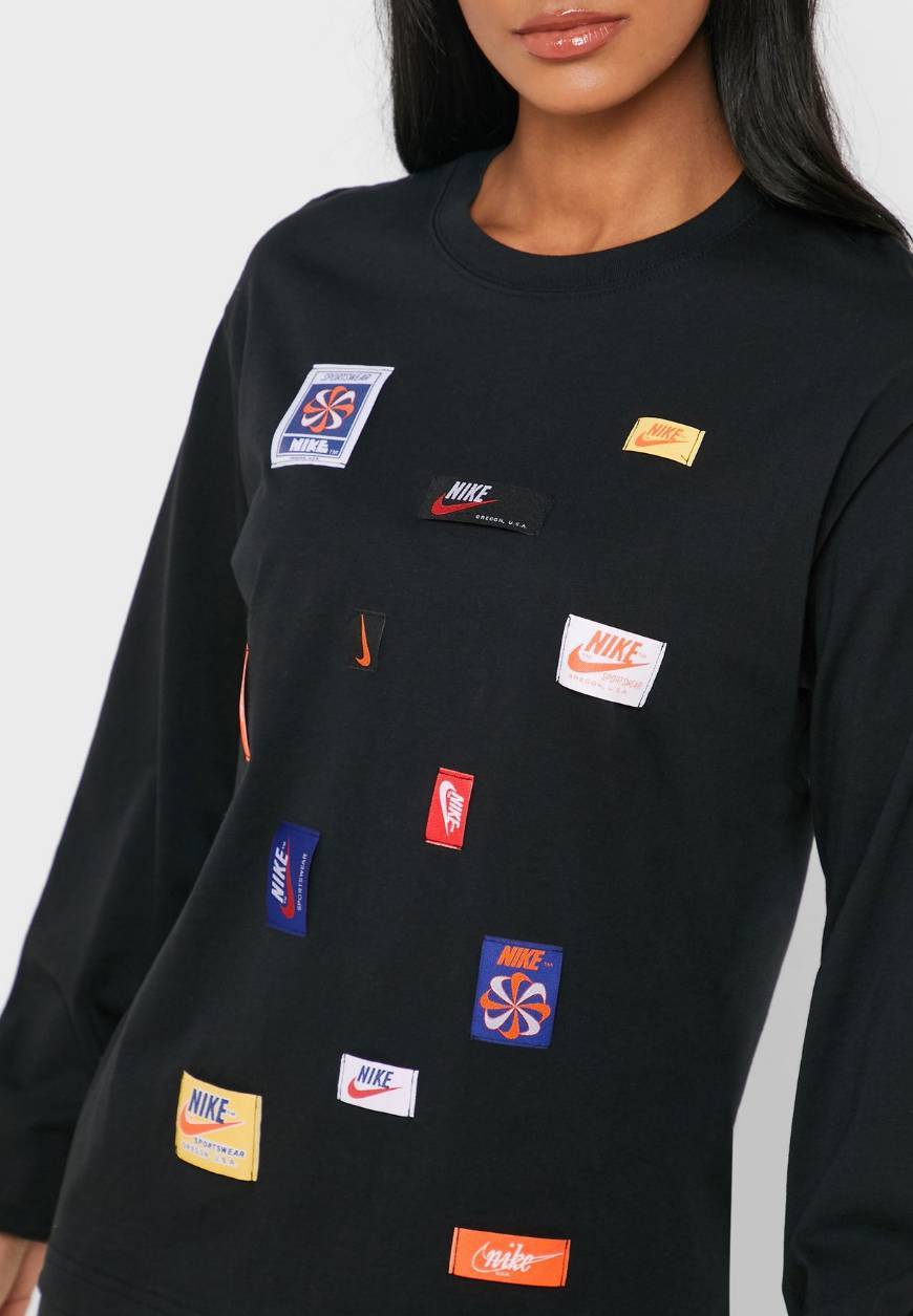 Moda Nike W NSW Icon Clash Longsleeve/Black