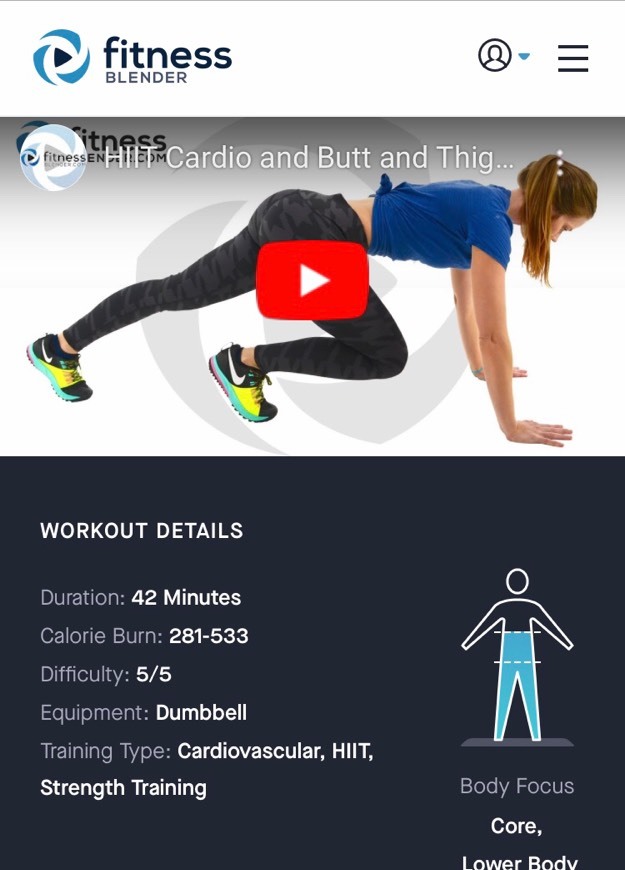 Moda HIIT cardio lower body 