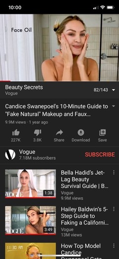 Vogue “Beauty Diaries”
