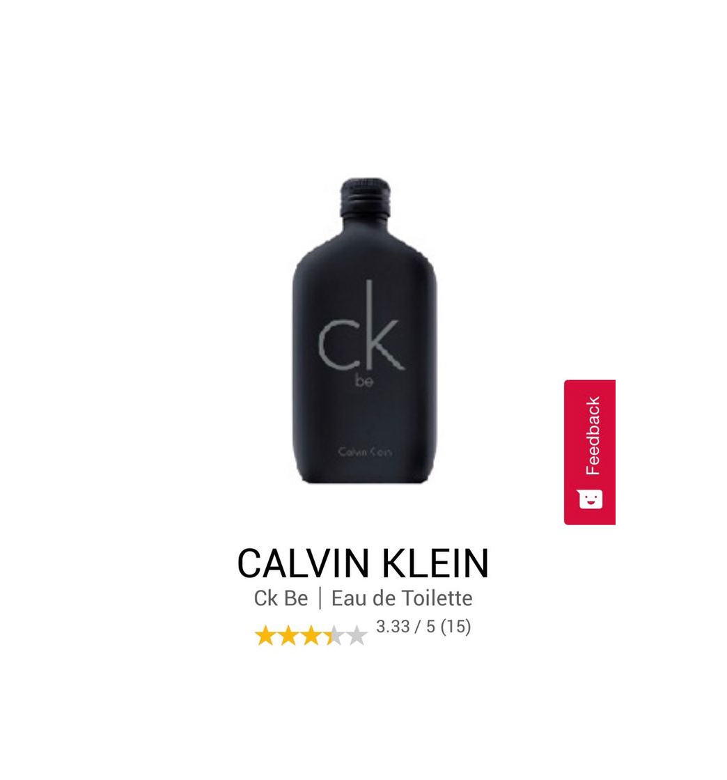 Productos PERFUME CALVIN KLEIN