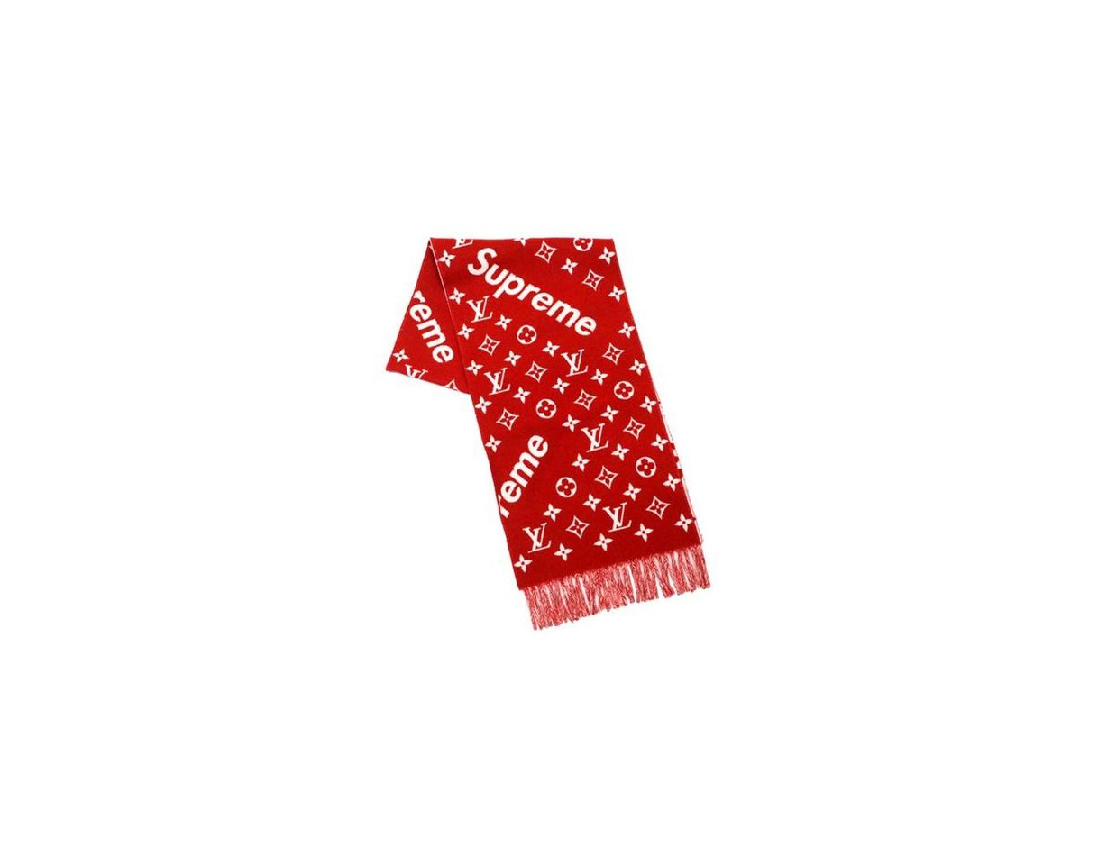 Product Supreme x Louis Vuitton Monogram Scarf Red