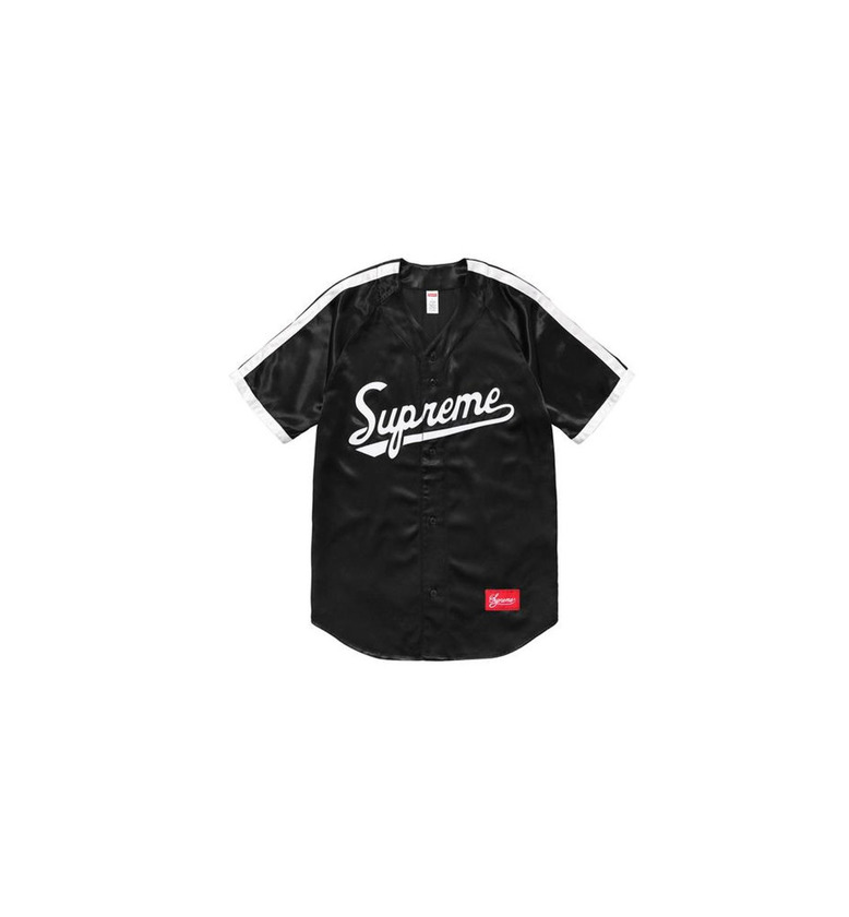 Product Supreme Satin Baseball Jersey