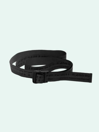 Off-White Black Industrial Belt