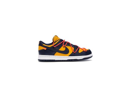 Nike Dunk Low Off-White University Gold Midnight Navy