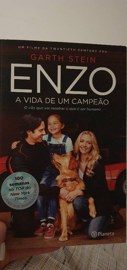 Book "ENZO A vida de um campeão" Garth Stein