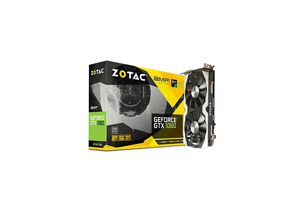 Electrónica Zotac ZT-P10600B-10M NVIDIA GeForce GTX 1060 6GB - Tarjeta gráfica