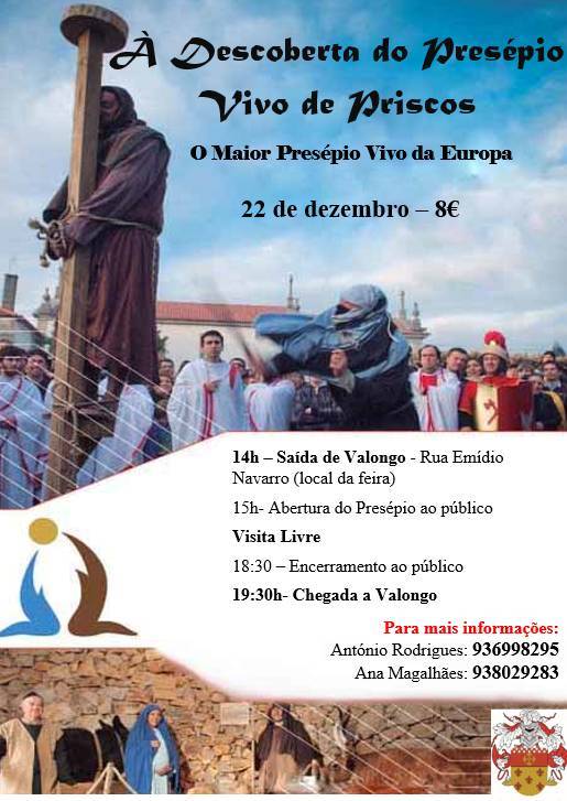 Place Presepio ao vivo de Priscos - Braga