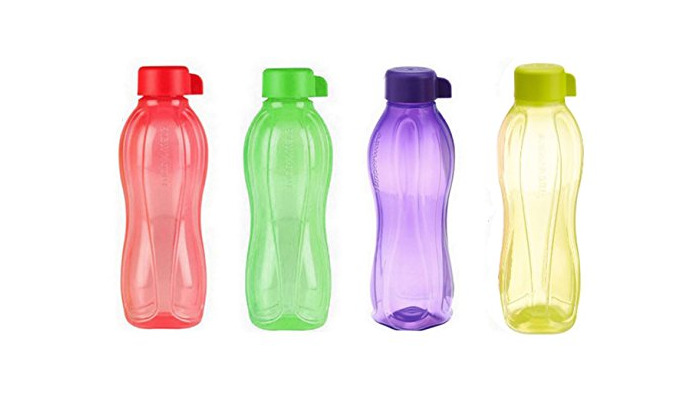 Elemento de la categoría hogar 4 X Tupperware Eco Safe Water Bottle