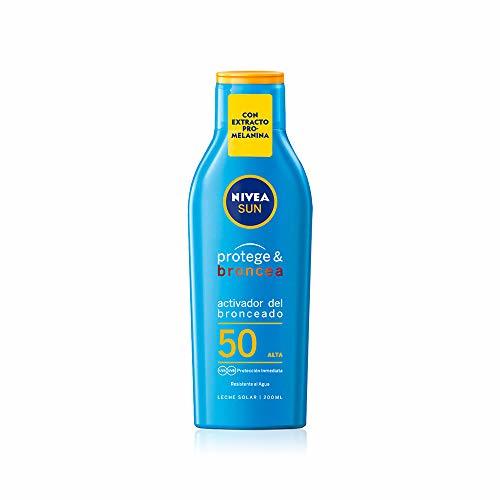 Belleza NIVEA SUN Protege & Broncea Leche Solar Activadora del Bronceado FP50