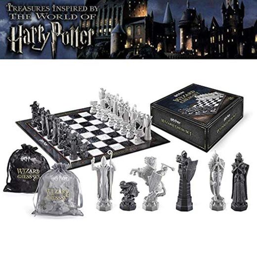 Harry Potter Wizard Chess Chess Genuine Chess Ha Fan Regalo Colección Spot Ron Sorcerer's Stone Cumpleaños Año Nuevo Regalo Ajedrez