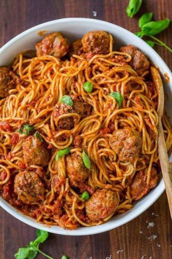 Spaghetti & meatballs 🍝