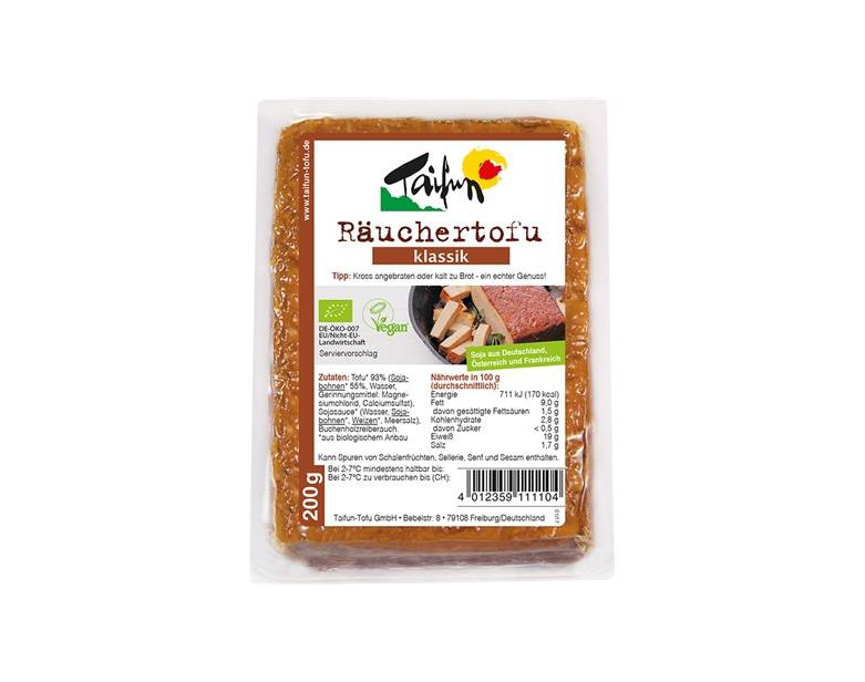 Producto Tofu fumado bio Taifun🌱