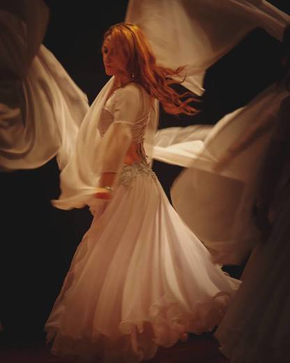 Dance with veil - Angel dance