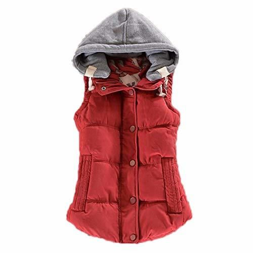 Autumn Winter Basic Jackets Coat Women Vest Women Hooded Veste Femme Parkas