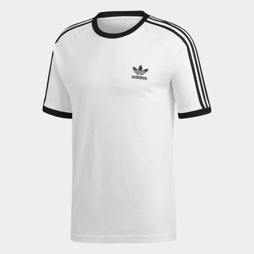 adidas 3-Stripes Tee - White