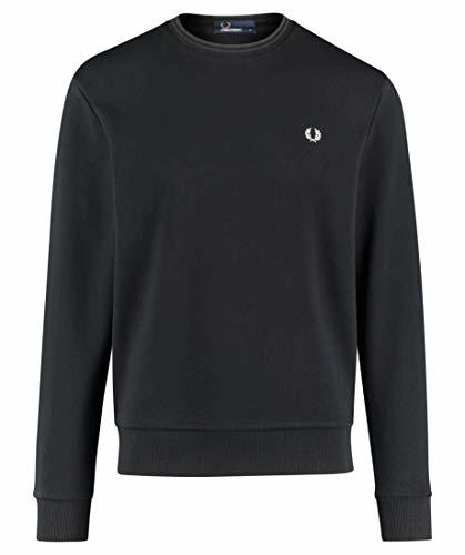 Product Fred Perry Authentic Reverse Wreath Aplique Sweat Black-L