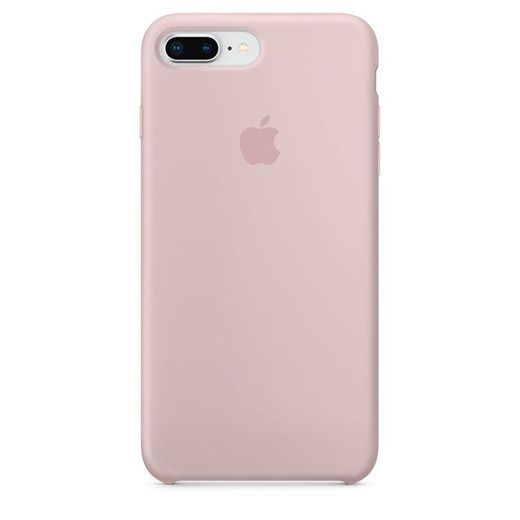 Capa em silicone IPhone 8 Plus - rosa areia