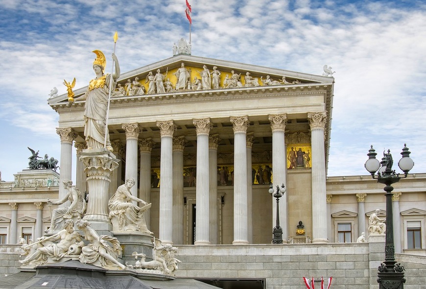 Lugar Parlamento de Viena