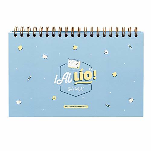 Social Mr. Wonderful Planificador para organizar Tus semanas-¡Al lío