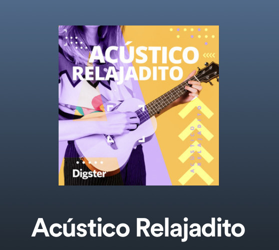 Canción Acústico Relajadito 