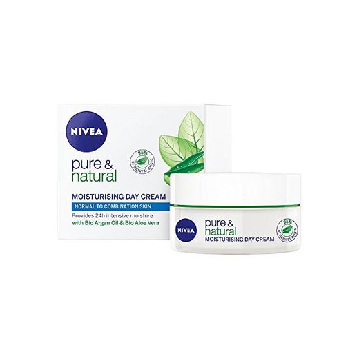 Nivea pura y natural Hidratante Crema de día 50 ml