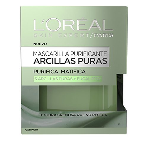 Beauty L'Oréal Paris Arcillas Puras Mascarilla Facial Purificante Verde