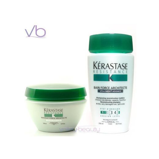 Kerastase Résistance Bain Force Architecte 250ml Masque Force Architecte 200ml